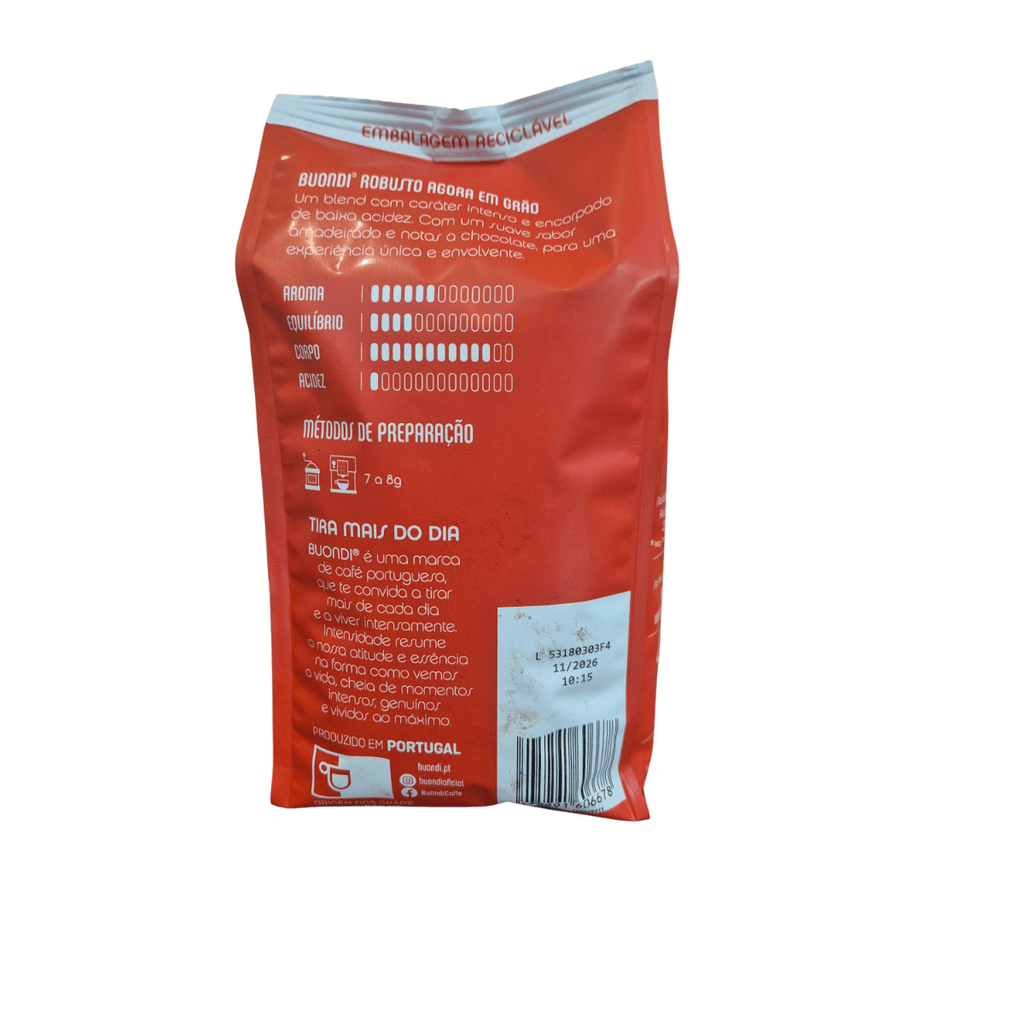 Buondi Whole Bean Coffee – Intensity 13 – 14.1 oz (400 g) Bag