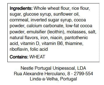 Crunch Chocolate Breakfast Cereals - 13.22oz / 375gr