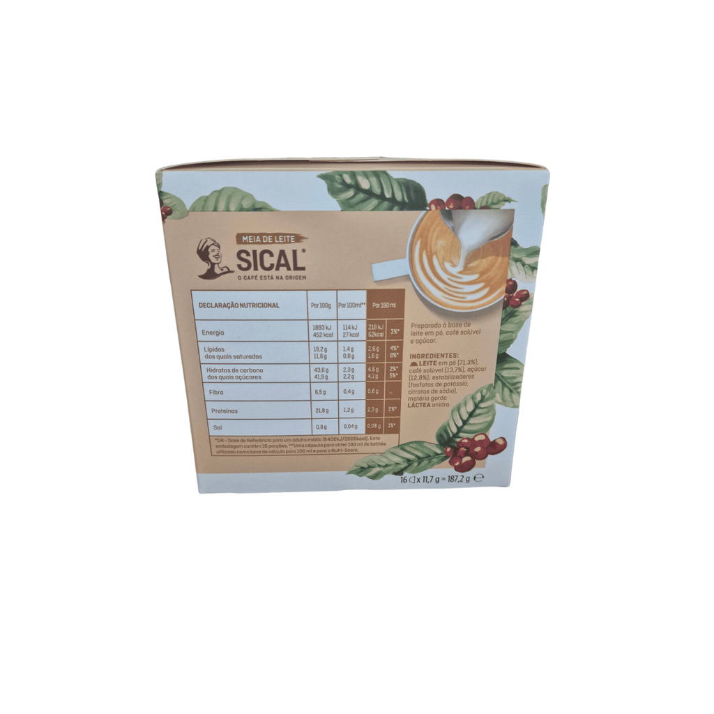 Dolce Gusto Sical Café Au Lait Coffee Pods, 48 capsules (3 x 16 pods)