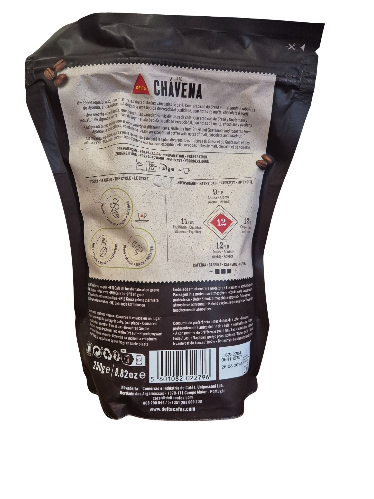 Delta Roasted Beans - 8.8oz (250 grams)