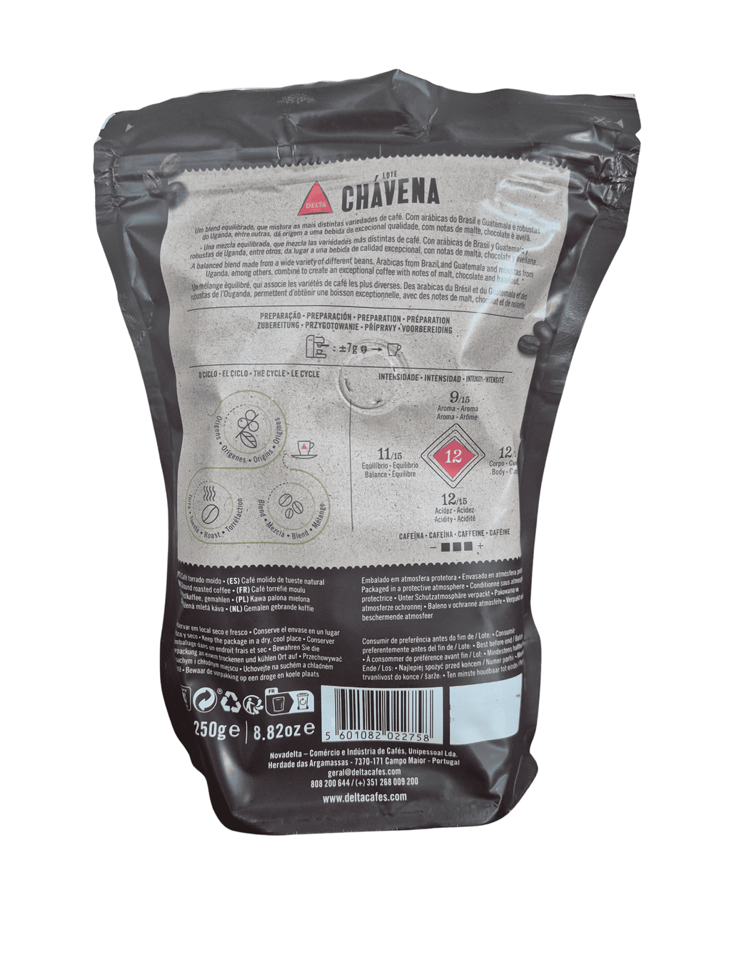 Delta Ground Coffee Espresso Lote Chavena - 8.8oz / 250g