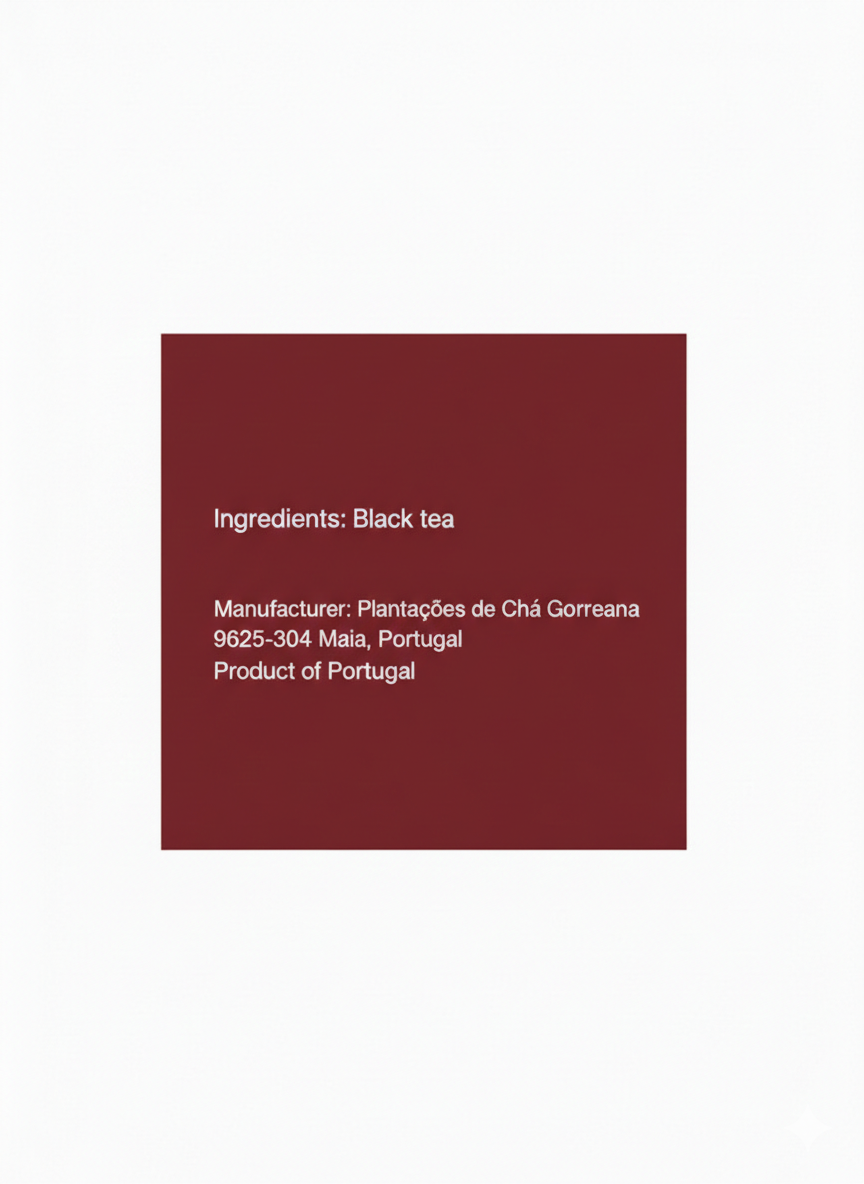 Gorreana Organic Orange Pekoe Loose Leaf Tea 3.5 oz / 100gr