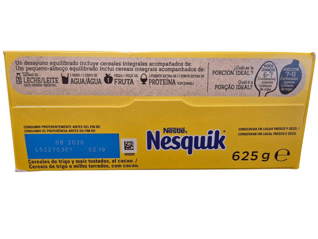 Nesquik Chocolate Cereal 625 grams / 22 oz