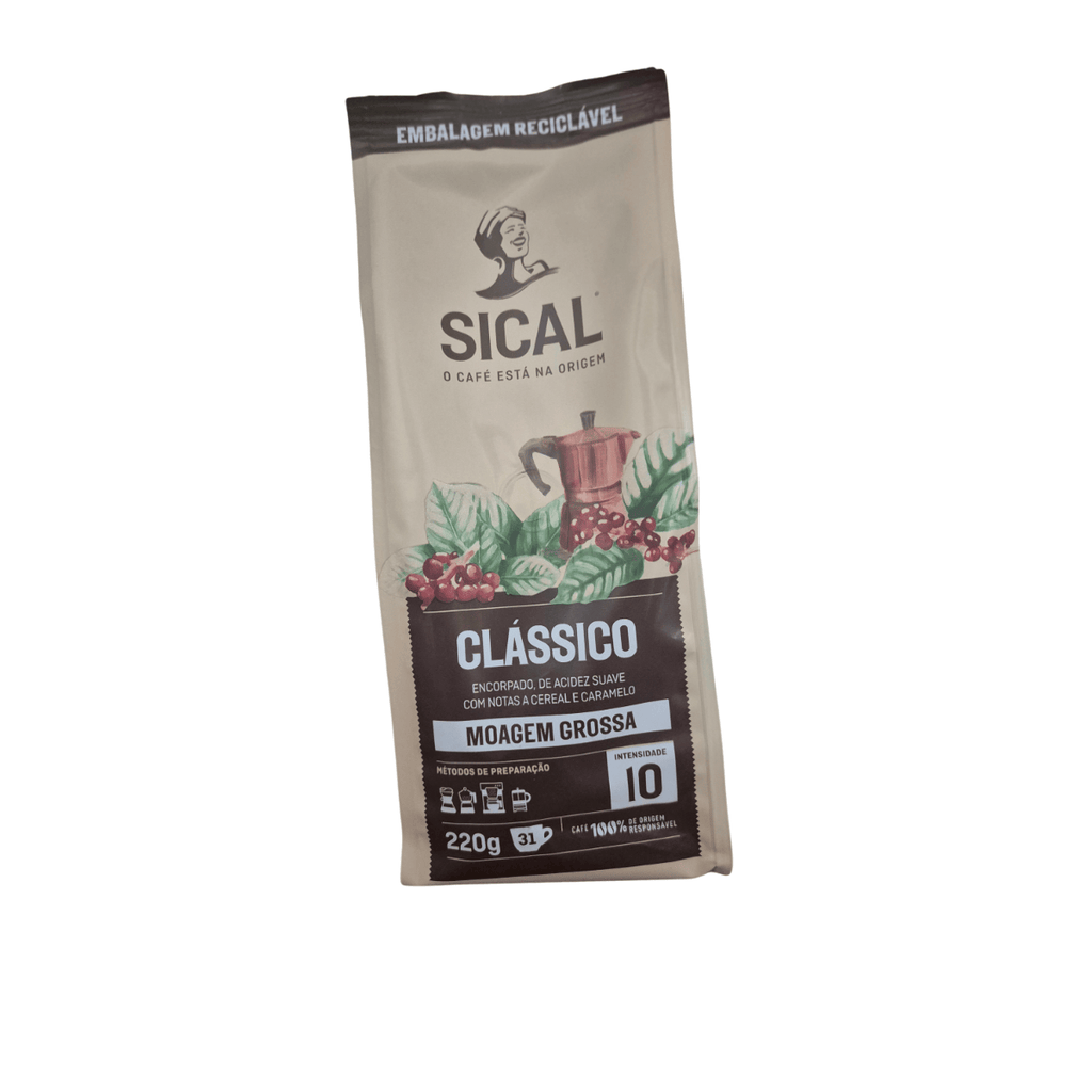 Sical Classico Ground Coffee For French Press - 220 grams / 7.7oz